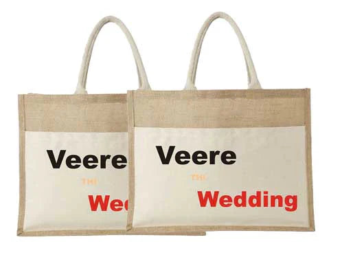 Celebrate Love with Low-Cost Custom Jute Gift Bags