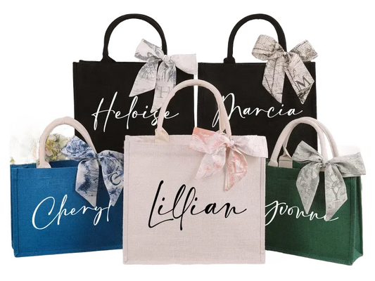 Budget-Friendly Customized Jute Bags for Room Hampers – Eco & Elegant