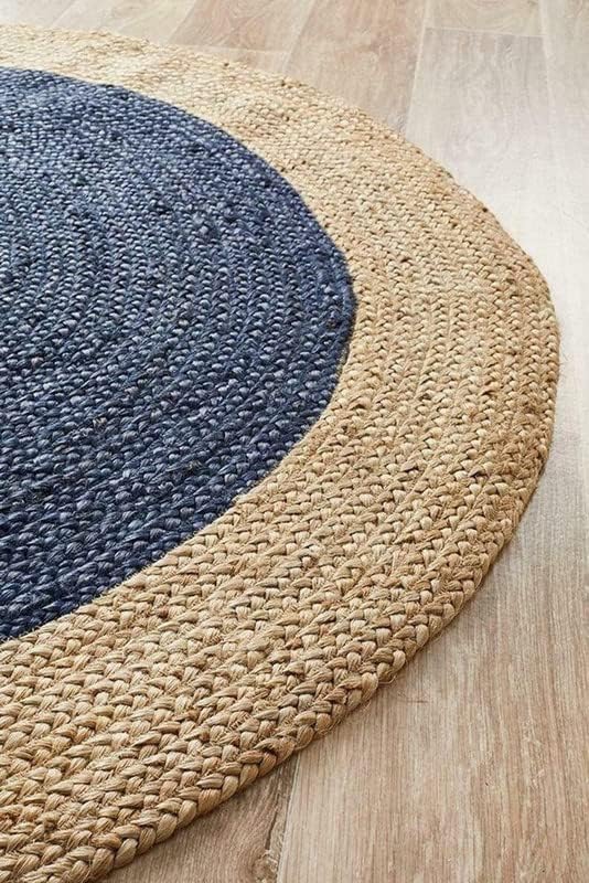 rug jute round	