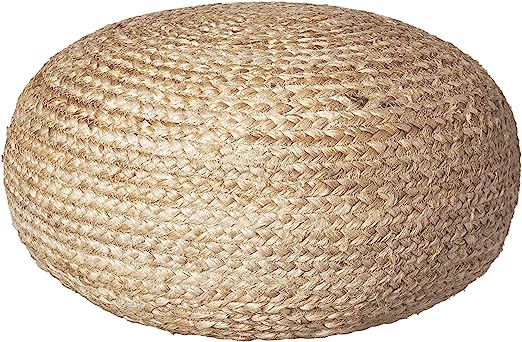 jute ottoman 19X10