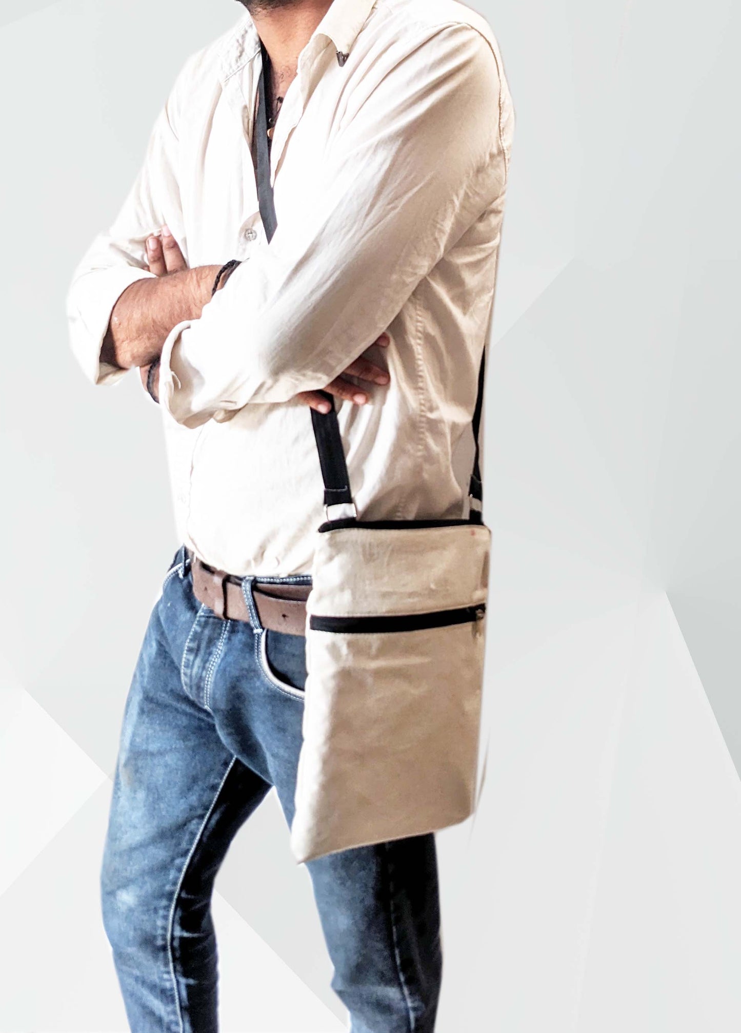 Handmakers Canvas Sling Bags – Travel & Office Use | Corporate Gifts
