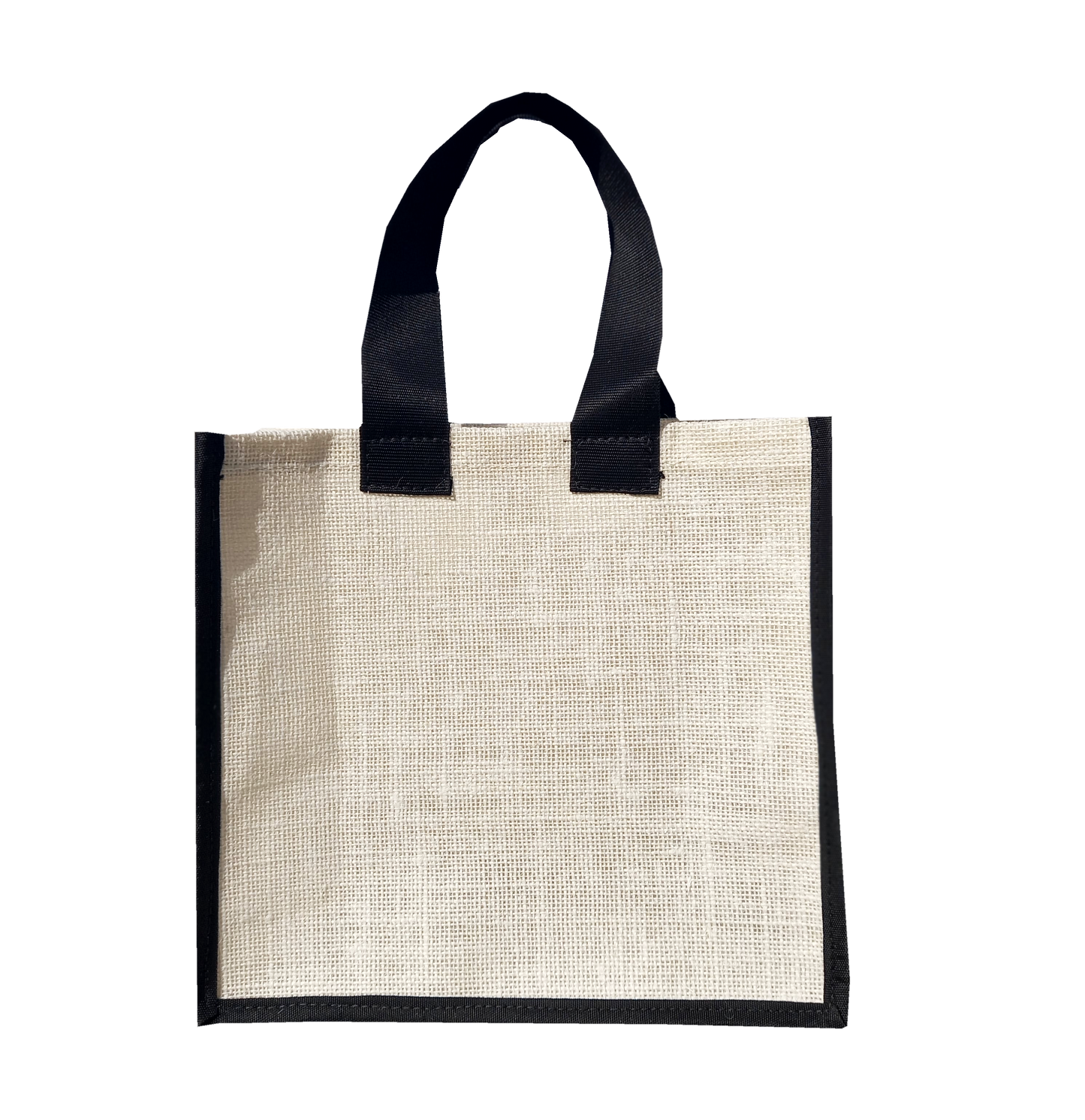 Handmakers Custom Name Embroidered Jute Tote Bags – Pack of 10 | Personalized Return Gift Bags for Bridesmaid, Bachelorette & Wedding Events (12x10x5 inch)