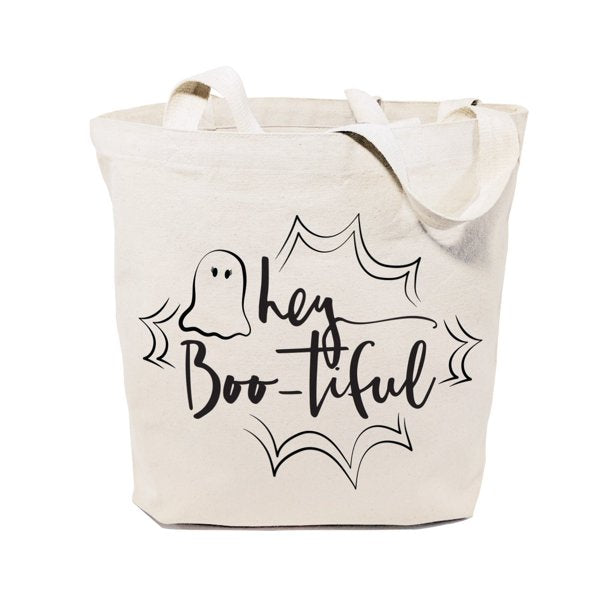 Handmakers Cotton Print Canvas Grocery Shopping Bag for women