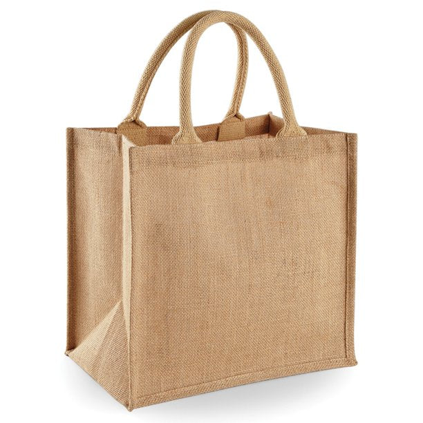 10 Pcs Jute Tote Gift Bags with Handles Tote Bags Bridesmaid Tote Bag Welcome Tote Bag Blank Tote for Wedding