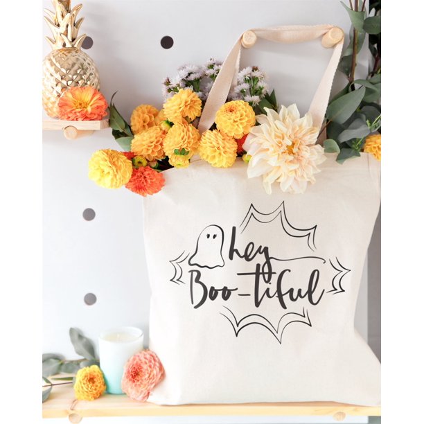 Handmakers Cotton Print Canvas Grocery Shopping Bag for women
