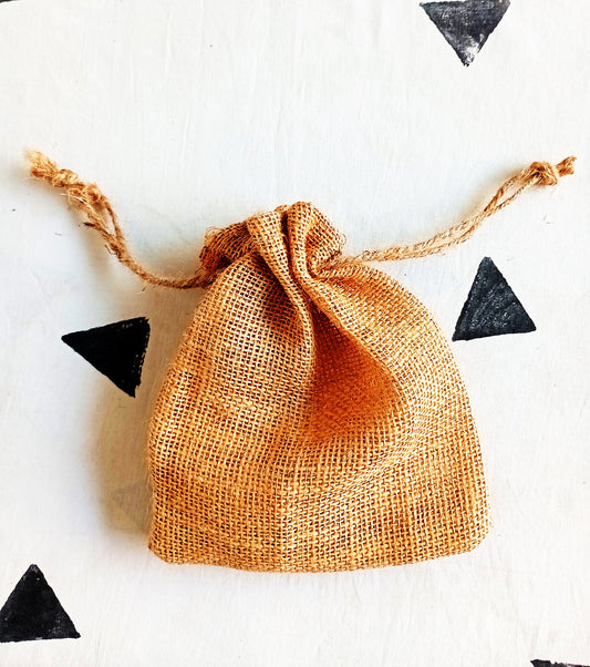 7x8 Inch Jute Potli