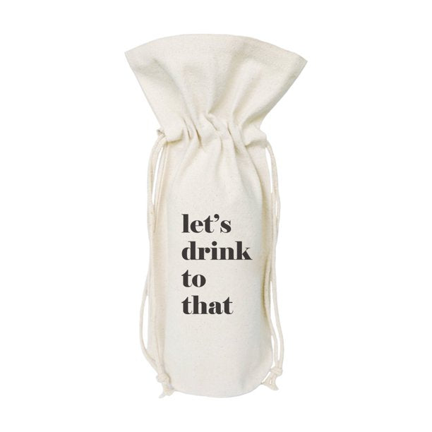 wine bottle gift bag