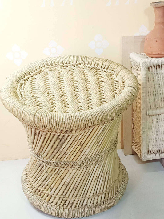 Natural Beige Mudda Stool