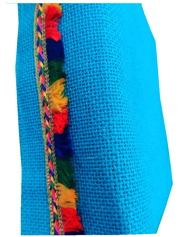 blue jute tray