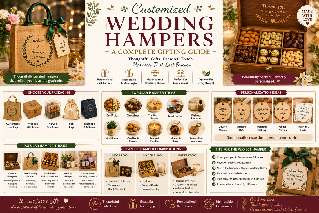 Customized Wedding Hampers: A Complete Gifting Guide