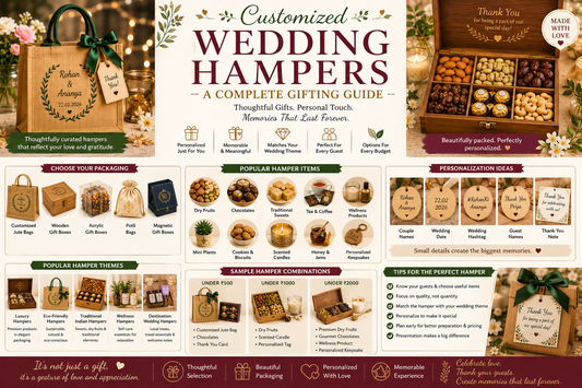 Customized Wedding Hampers: A Complete Gifting Guide