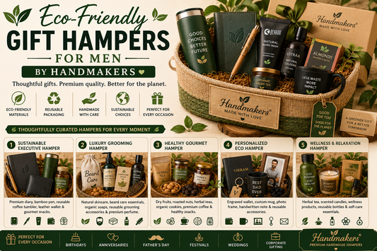 Eco-Friendly Gift Hampers for Men by Handmakers