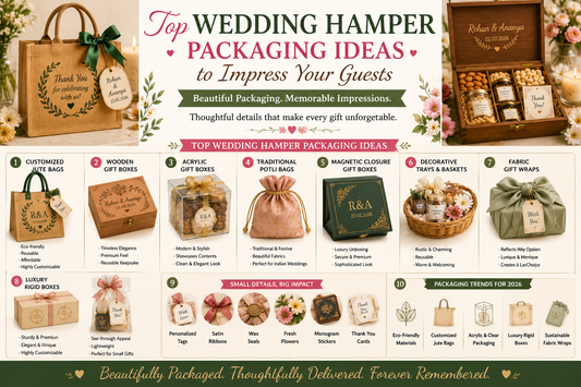Top Wedding Hamper Packaging Ideas to Impress Your Guests
