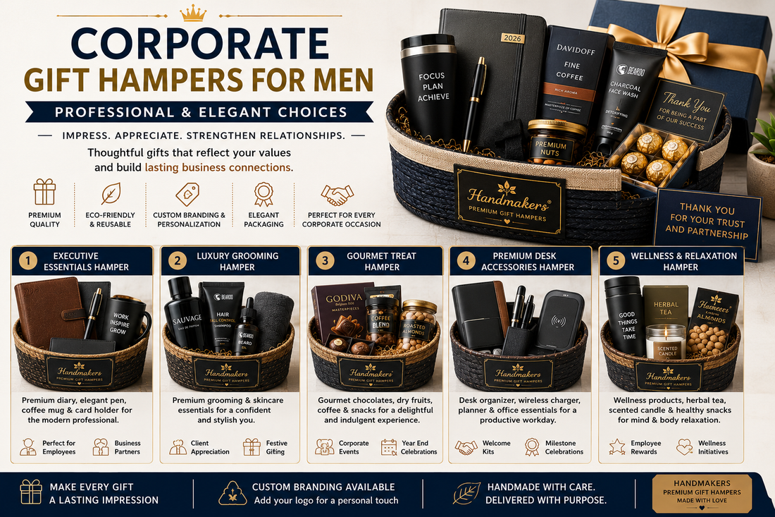 Corporate Gift Hampers for Men: Professional & Elegant Choices