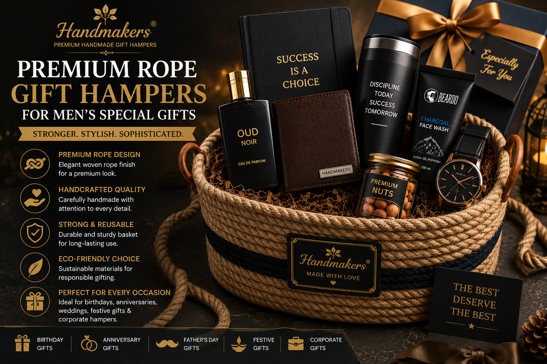 Premium Rope Gift Hampers for Men's Special Gifts