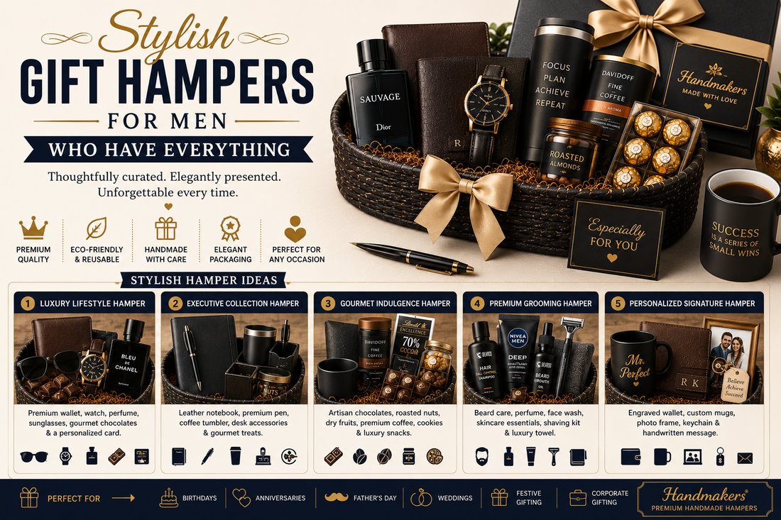 Stylish Gift Hampers for Men Who Have Everything