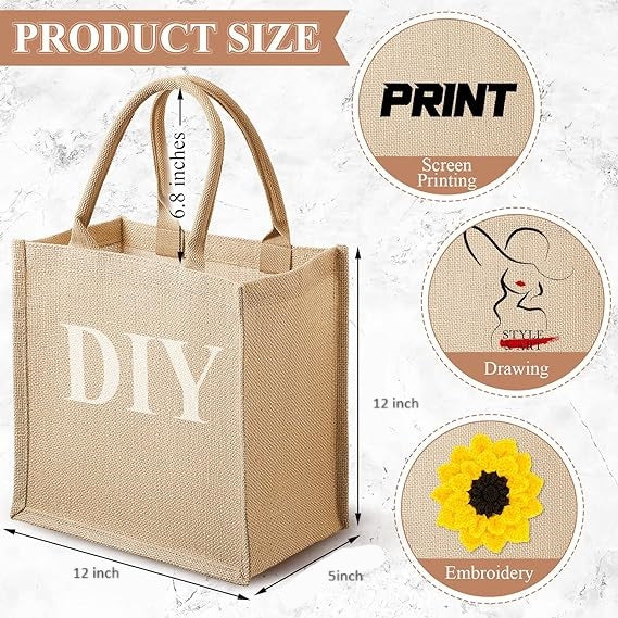 Customize Your Jute Bags for ₹35 – Ideal for Return Gifts &amp; Promotions