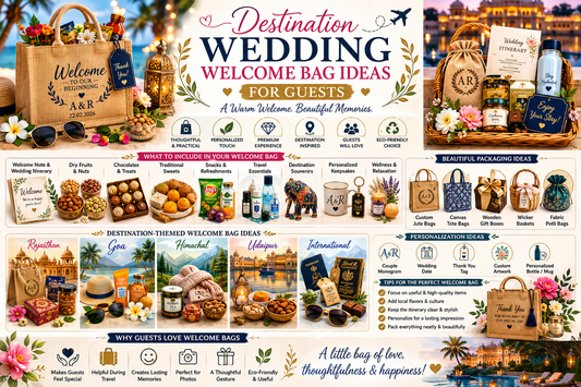 Destination Wedding Welcome Bag Ideas for Guests