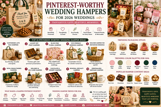 Pinterest-Worthy Wedding Hampers for 2026 Weddings