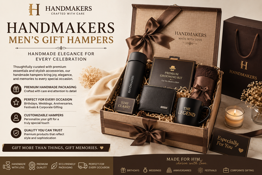 Handmakers Men's Gift Hampers: Handmade Elegance for Every Celebration