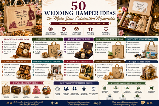 50 Wedding Hamper Ideas to Make Your Celebration Memorable