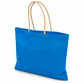 Handmakers Combo of 3 Printed Jute Shopping Bags with Zipper | Reusable Fabric Tote (Standard Size, Assorted Colors)