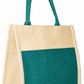 Handmakers Natural Zipper Jute Bag to Carry Tiffin , Bottle