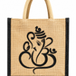 Handmakers Small Ganesha Jute Bags for gifts for special religious occasion