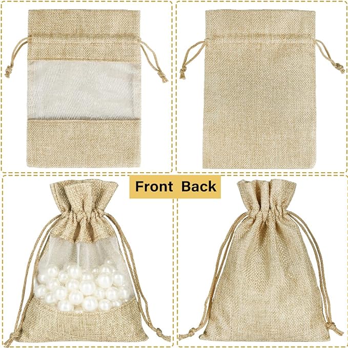 5x7 Inch Jute Potli