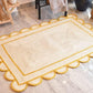 Yellow border jute rug 2'X3'