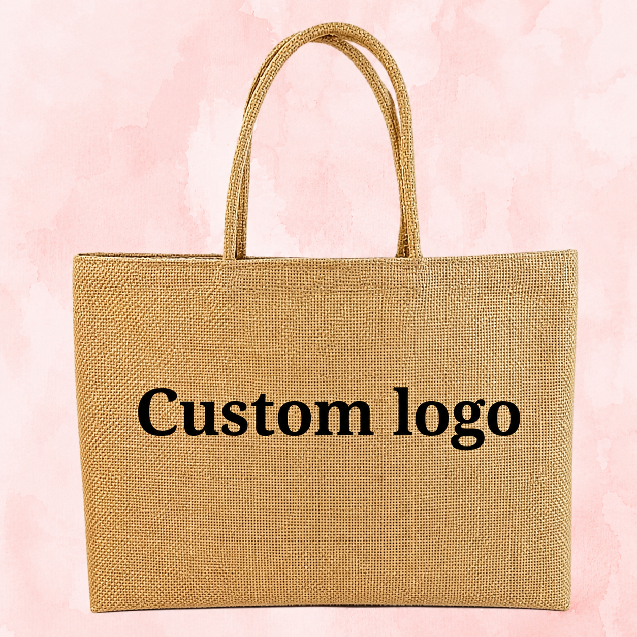 Deshkari Sustainable Return gifts wholesale jute bag for shopping with affordable price | women jute handbags | Jute gift bag (Pack of 12)