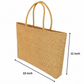 Deshkari Sustainable Return gifts wholesale jute bag for shopping with affordable price | women jute handbags | Jute gift bag (Pack of 12)