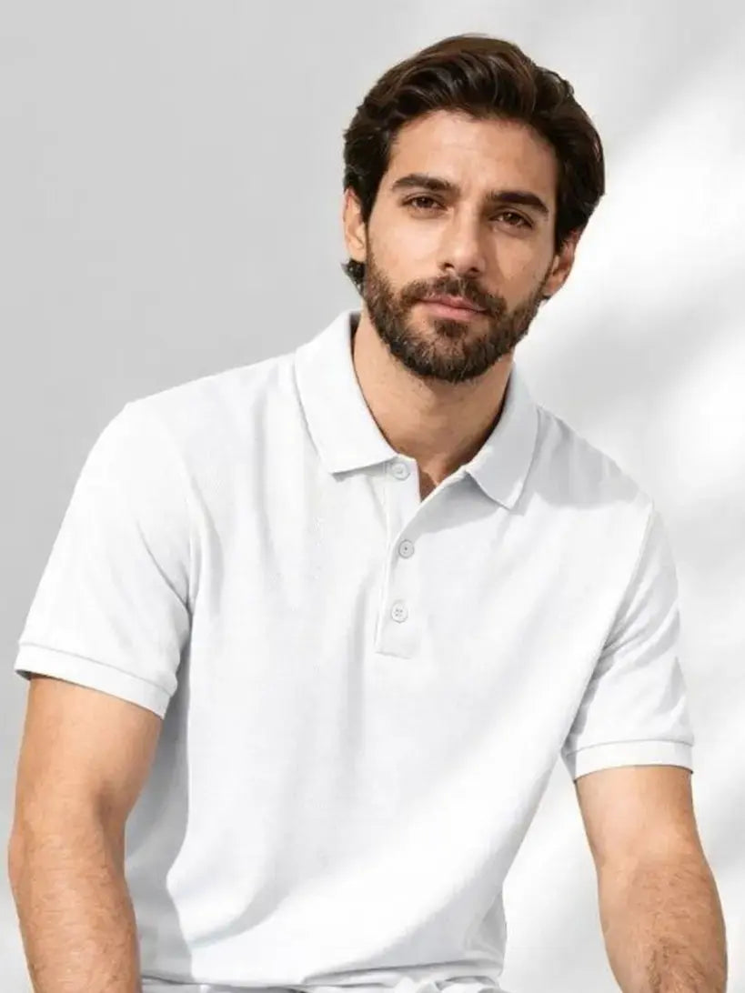 Handmakers Customized Polo T-Shirt | Brand Logo Printing | Cotton Polo for Men