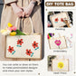 4 Set Jute Tote Bag and Makeup Pouch Set: The Perfect Gift for Bridesmaids, Wedding Guests, and More