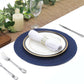 jute blue placemat