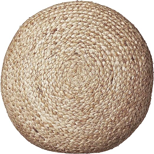 jute ottoman 19X10