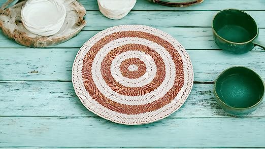 jute placemats round,