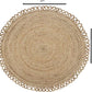 jute round rug 3'X3'