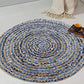 jute & cotton area rug