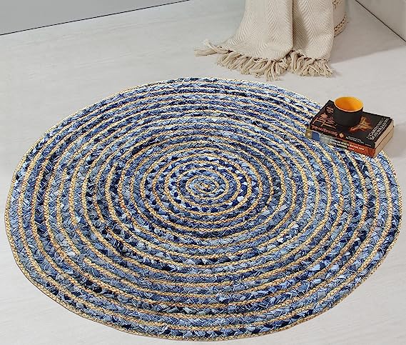 jute & cotton area rug