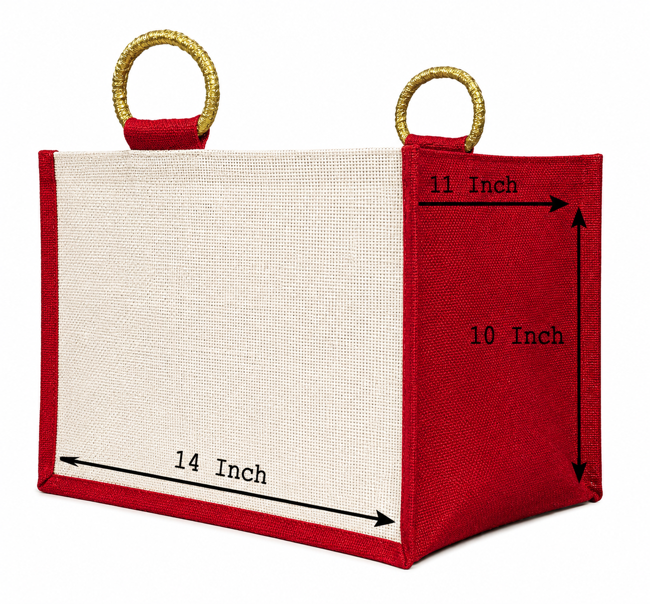 Handmakers Red Jute Bags for Sweet Box ,Wedding bags
