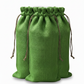Green bottle bag