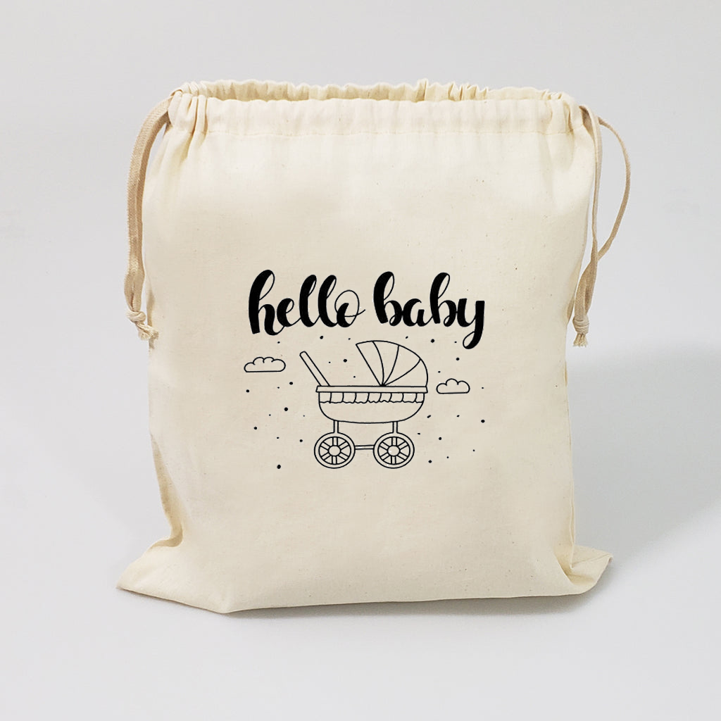 Handmakers Hello Baby Cotton Potli Bag