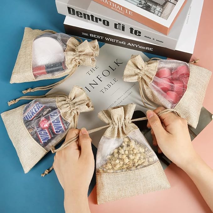 Mesh Window Gift Bag