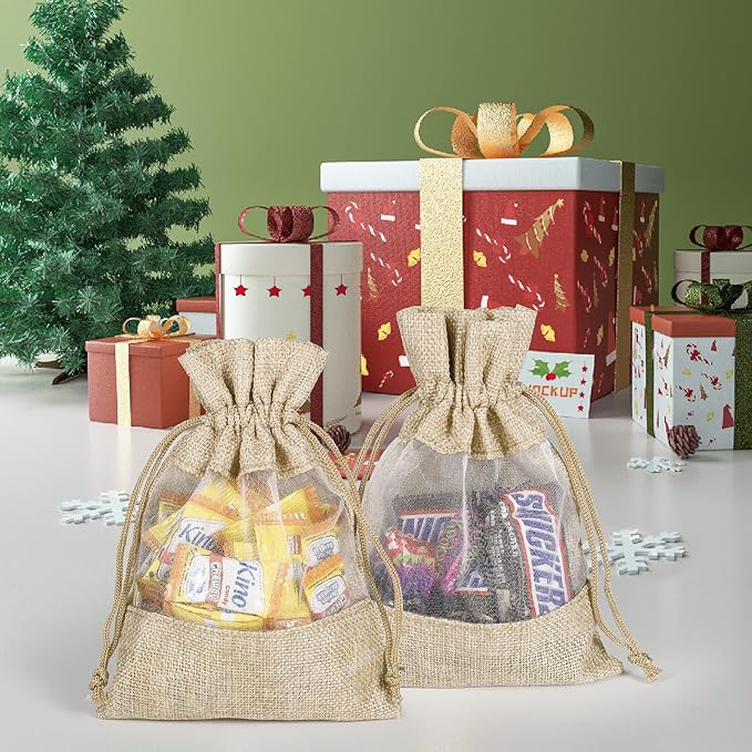 Mesh Window Gift Bag 55