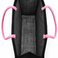 Solid with Pink Front Panel