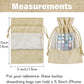 Transparent Jute Potli Bag