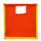 Handmakers Orange & Yellow Jute Return Gift Bag | Eco-Friendly Grocery, Vegetable, Storage Tote with Handle for Gifting, Shopping & Daily Use