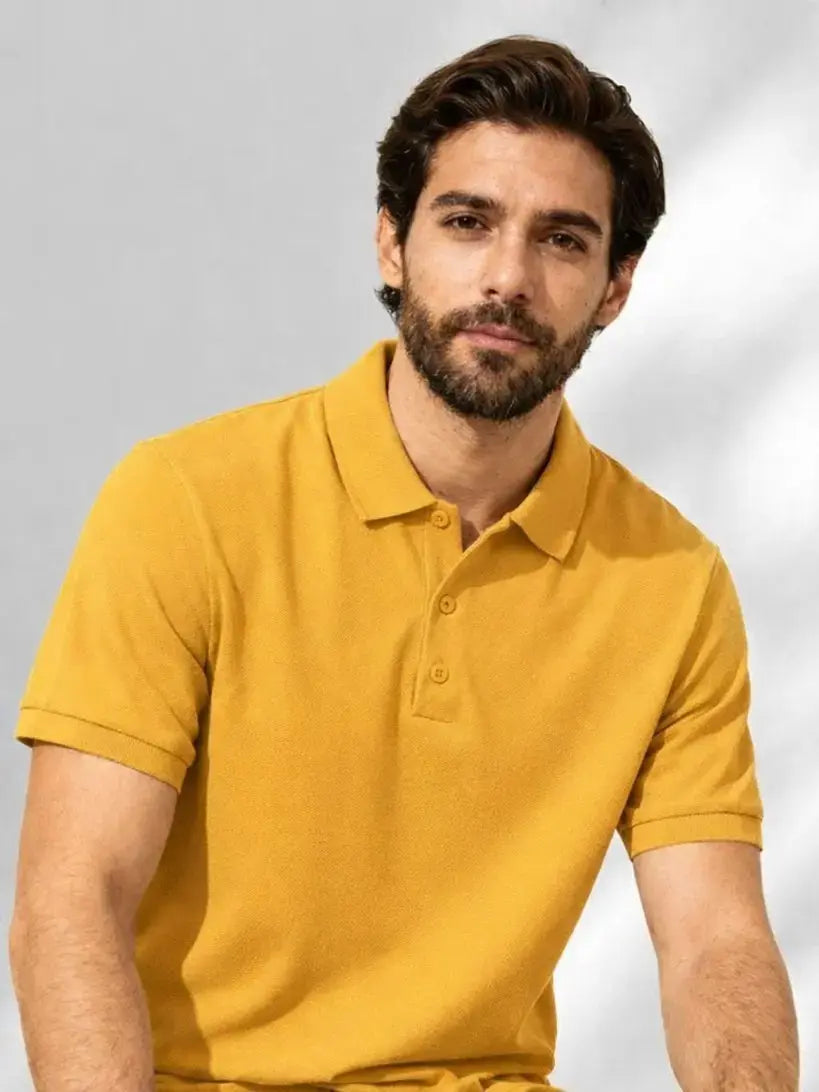 Handmakers Customized Polo T-Shirt | Brand Logo Printing | Cotton Polo for Men