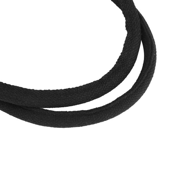 black jute tote bag handle